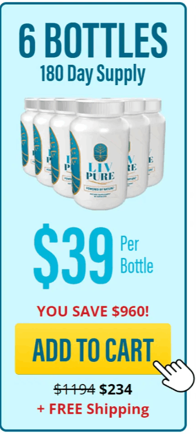 Liv Pure 6 bottle