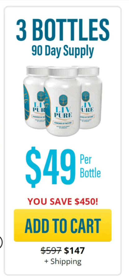 Liv Pure 3 bottle